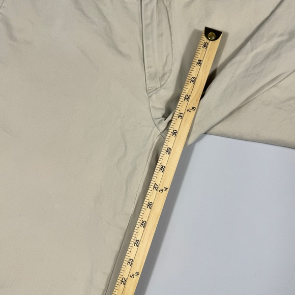 Polo Ralph Lauren Classic Fit Chino Pants Mens 34x32 Tan Khaki Cotton Twill - Picture 11 of 12